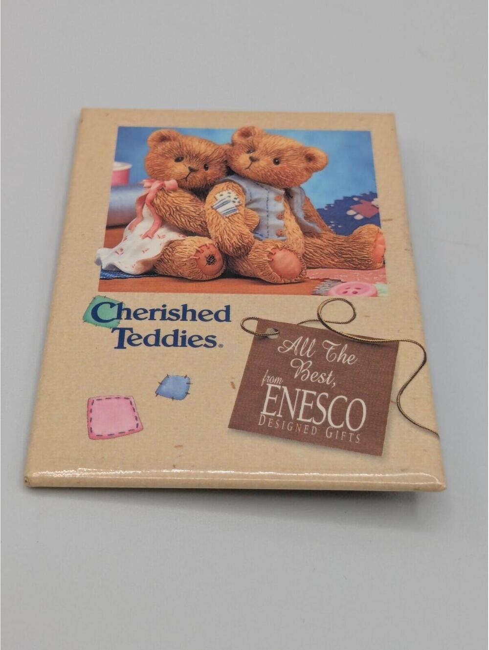 Cherished Teddies Pin "All the Best from Enesco Designed Gifts"
